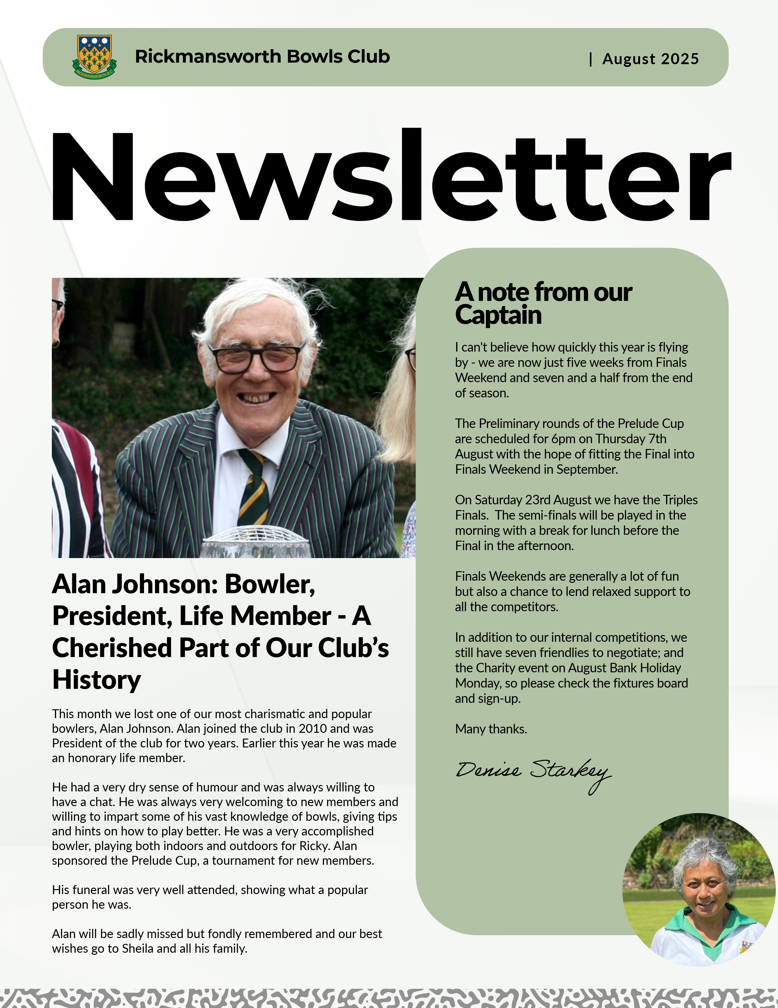 August Newsletter 2025