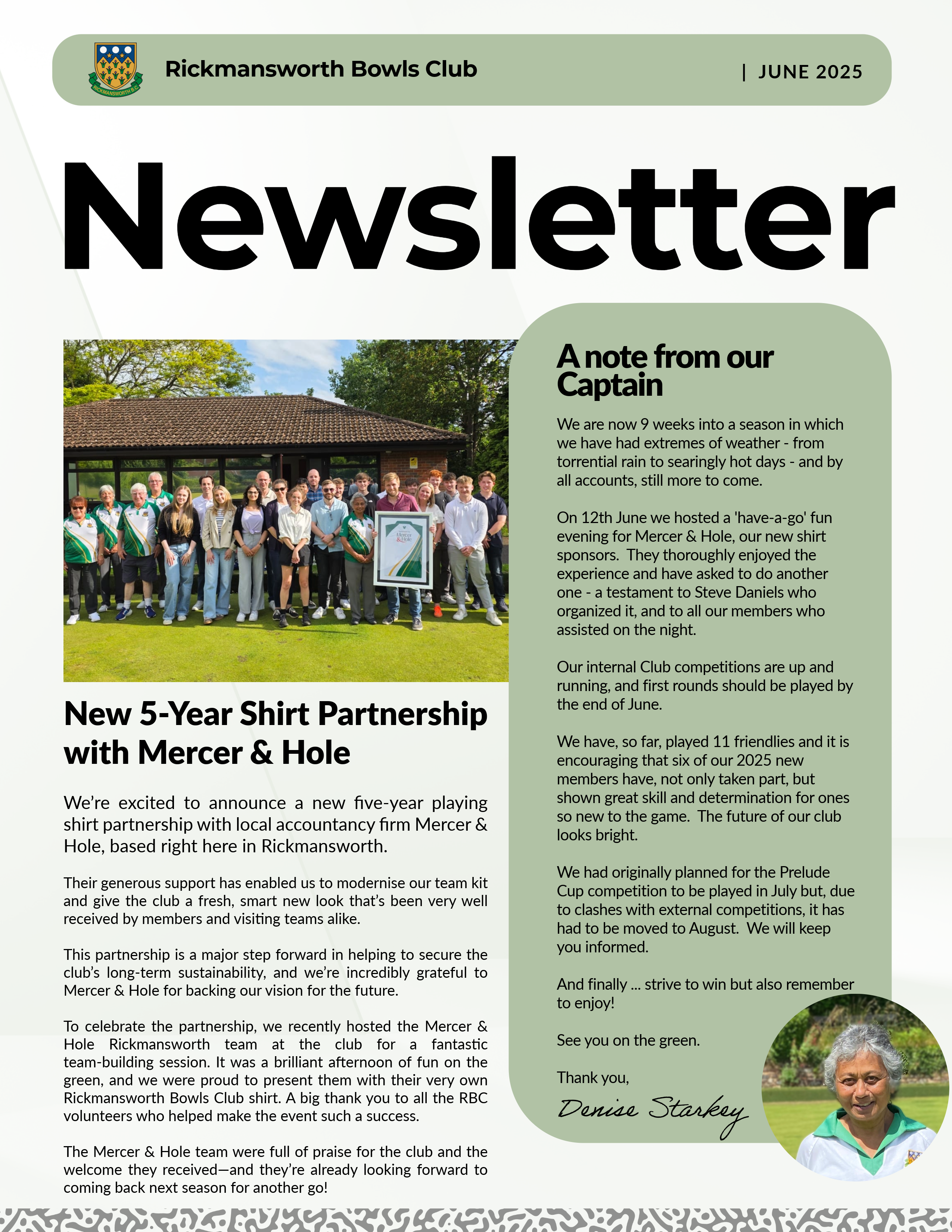 June Newsletter 2025